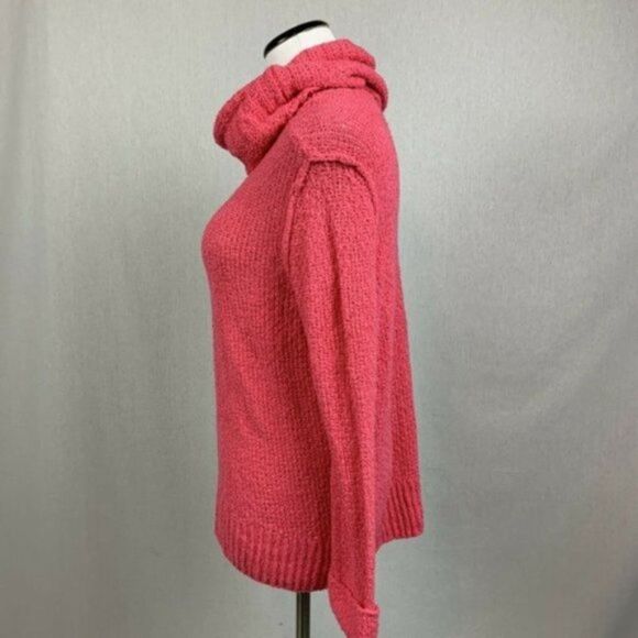 Caslon Lightweight Knit Cowl Neck Sweater Pink - Picture 3 of 7